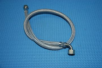 Picture of BRAIDED  1/4" M x1/4"  F ANG 700MM OIL LINE