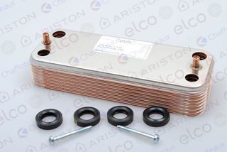 Picture of 61011164 D.H.W HEAT EXCHANGER was 61002540
