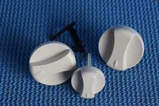 Picture of 114288 KNOB SET (3) GREY ecoMAX