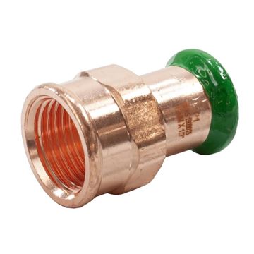 Picture of PRESSFIT COUPLER FEMALE 15MM X 1/2"