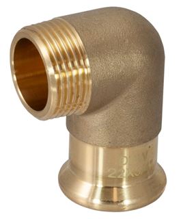 Picture of PRESSFIT ELBOW MALE 15MM X 1/2"