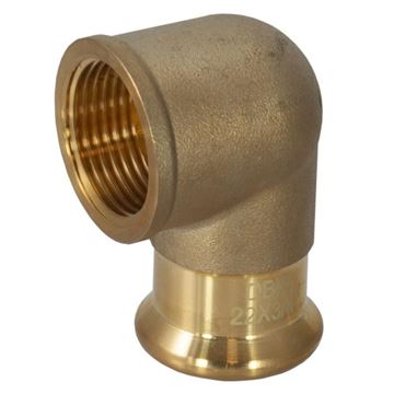 Picture of PRESSFIT ELBOW FEMALE 22MM X 3/4"