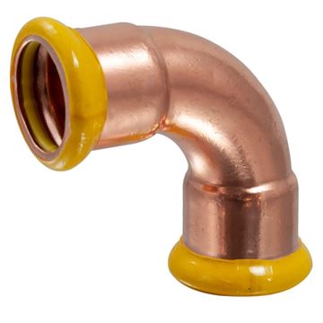 Picture of GAS PRESSFIT ELBOW 22MM
