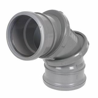 Picture of SOIL ADJUSTABLE BEND 110MM GREY SP560G