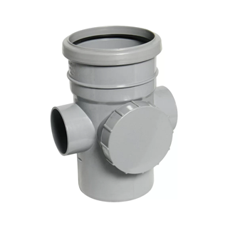 Picture of SOIL 110MM ACCESS PIPE S/S STRAIGHT SP274G GREY