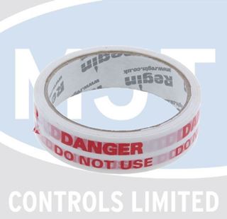 Picture of DANGER DO NOT USE TAPE