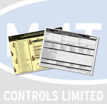 Picture of REGPO21 NON-DOMESTIC SERVICING & INSP OIL REPORT PAD