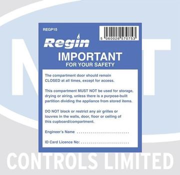 Picture of REGP15 WARNING COMPARTMENT STICKER (8)