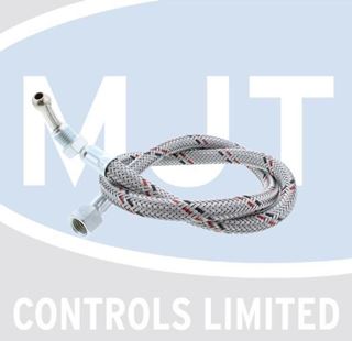 Picture of BRAIDED  1/4" M ANG x1/4"  F SRT700MM OIL LINE