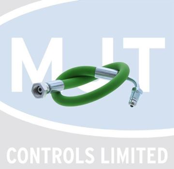 Picture of BIOGREEN 1/4" M-ANG x 1/4" FI STR 440MM OIL HOSE