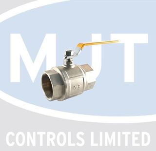 Picture of 2'' GAS BALL VALVE YELLOW LEVER HANDLE