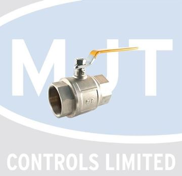 Picture of 2'' GAS BALL VALVE YELLOW LEVER HANDLE